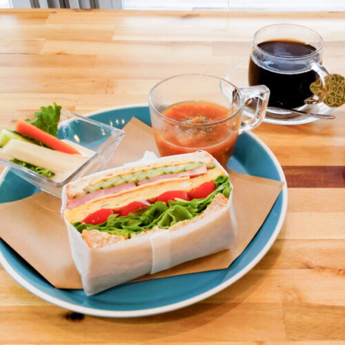 「サンドイッチ・ランチ ＋ドリンクセット」¥1,200