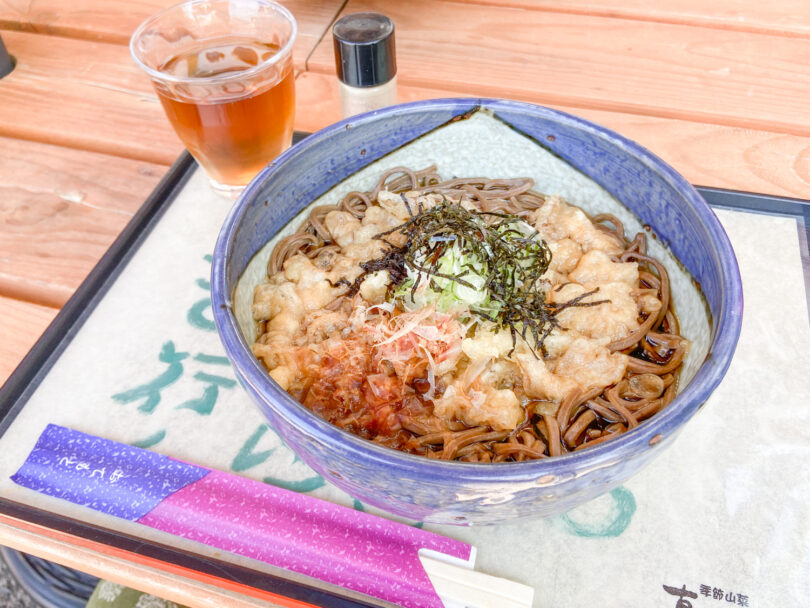 「舞茸の天ぷら蕎麦」