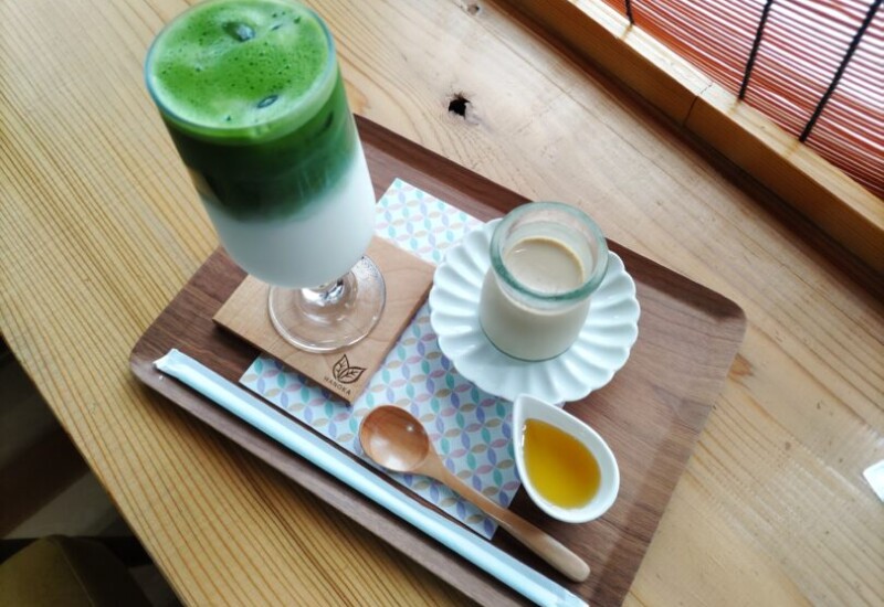 【鳥取市】「葉の香」本格宇治抹茶を気軽に楽しめるゆったり和カフェ