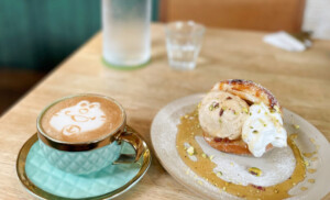 【倉吉市】「Soyo's Cafe(ソヨズカフェ)」美味しいアイスドーナツと可愛いラテアートが楽しめる！