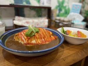 【鳥取市】cafe 木の香り｜鳥取駅から徒歩3分！美味しい“やくぜんオムライスカレー”のあるカフェ♪