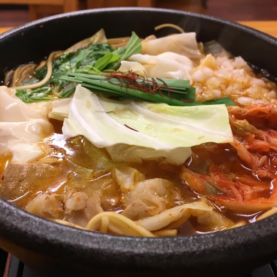 冬季限定メニューホルモンチゲラーメン