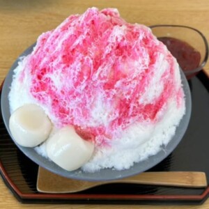 【鳥取市】土井製菓｜自分でお団子を焼いて食べられる♪夏はかき氷も大人気な和風カフェ