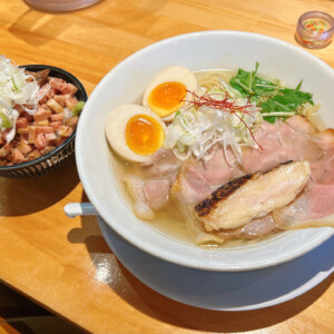 【鳥取市】麺家たけ田|麺もスープもチャーシューも全て自家製!進化し続ける塩ラーメン