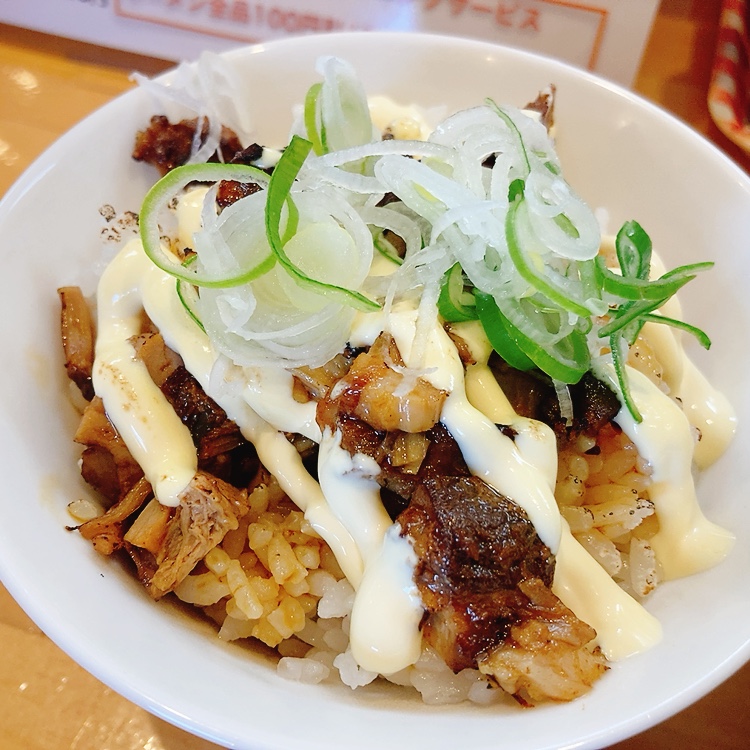 ミニチャーシュー丼