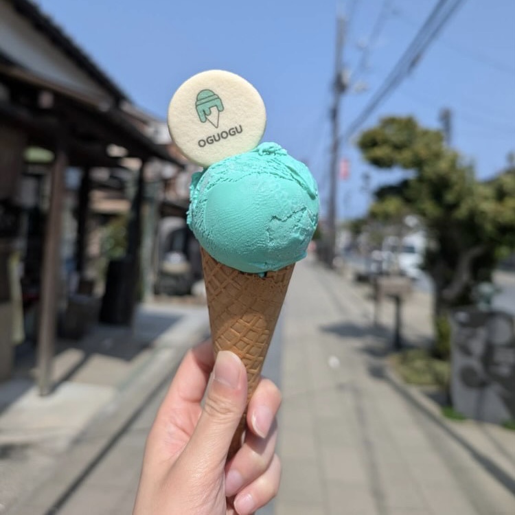 アイスクリーム:シングル+ワッフルコーン