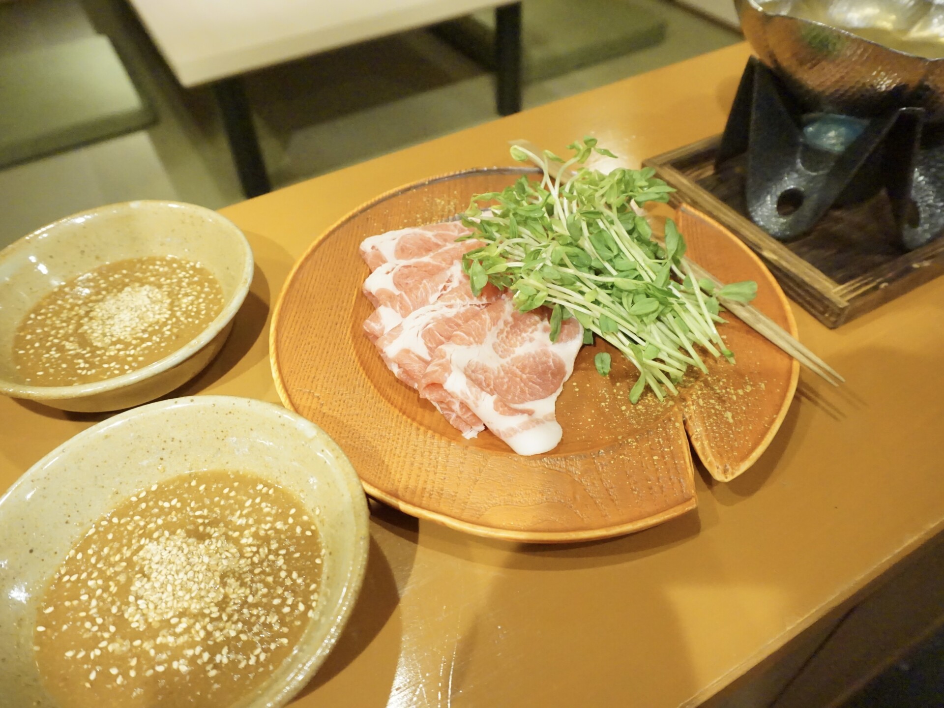 注文したメニュー