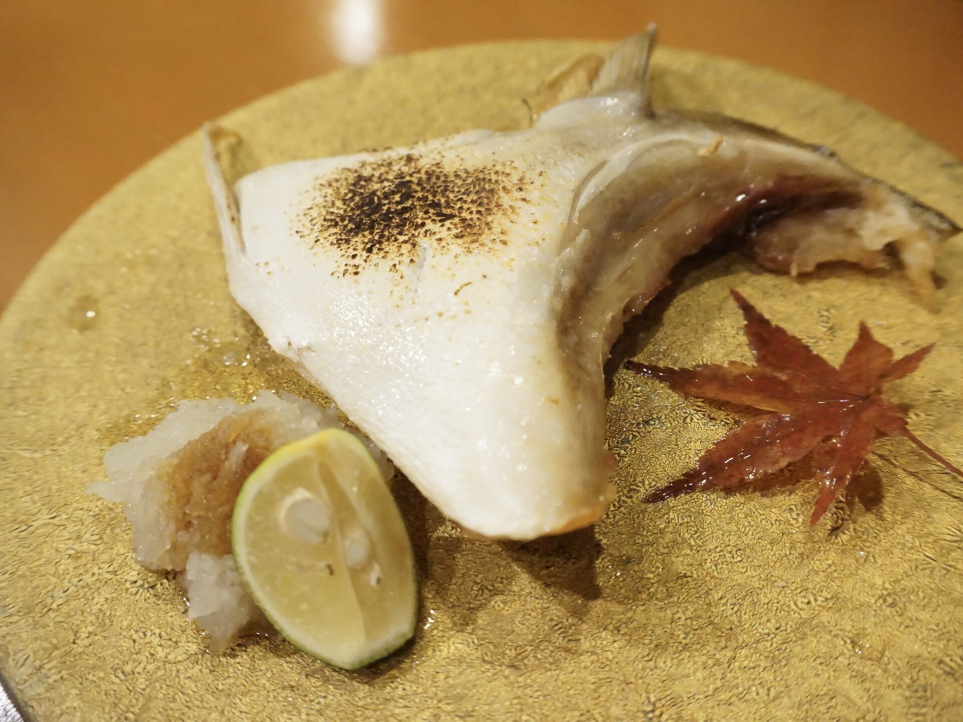 注文したメニュー