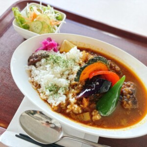 【鳥取市】カフェ・ダール・ミュゼ｜博物館で味わう体にやさしい本格薬膳牛すじカレー