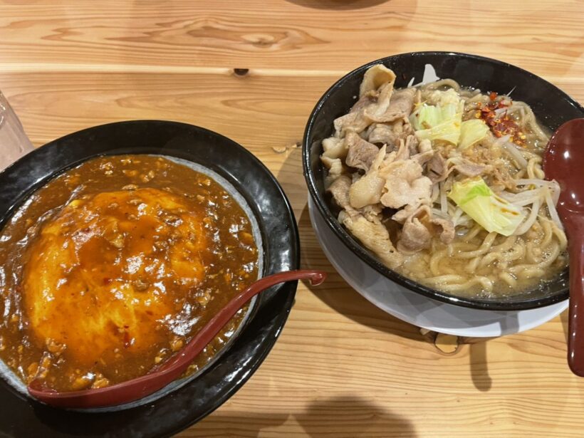 粋麺せんじゅ鳥取店 麻婆天津飯