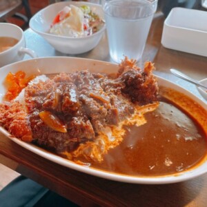【鳥取市】洋食家　たびと｜ボリューム満点のカツカレーが人気のお店♪